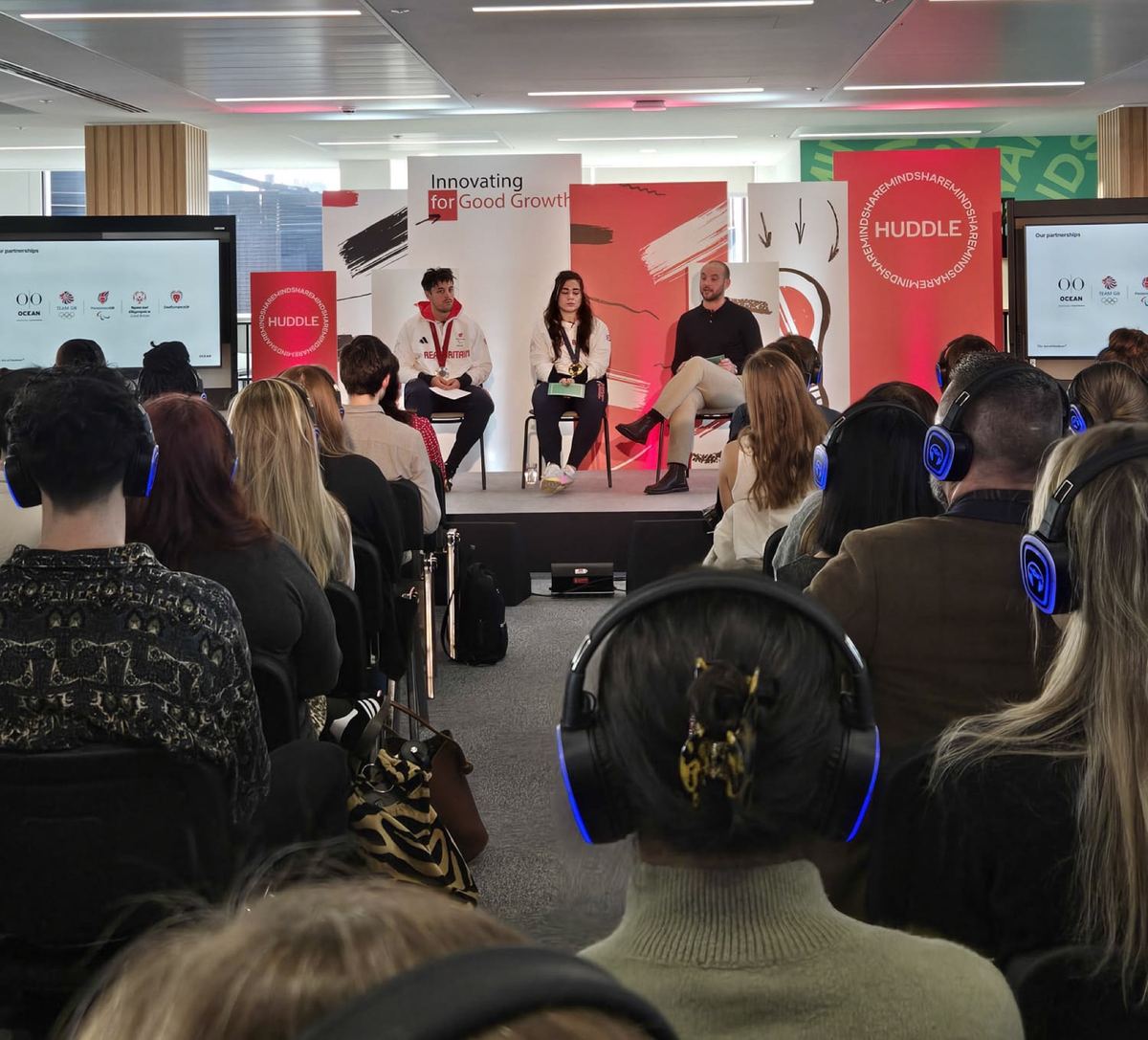 Blaine Hunt at the Mindshare Media Agency Huddle Q&A