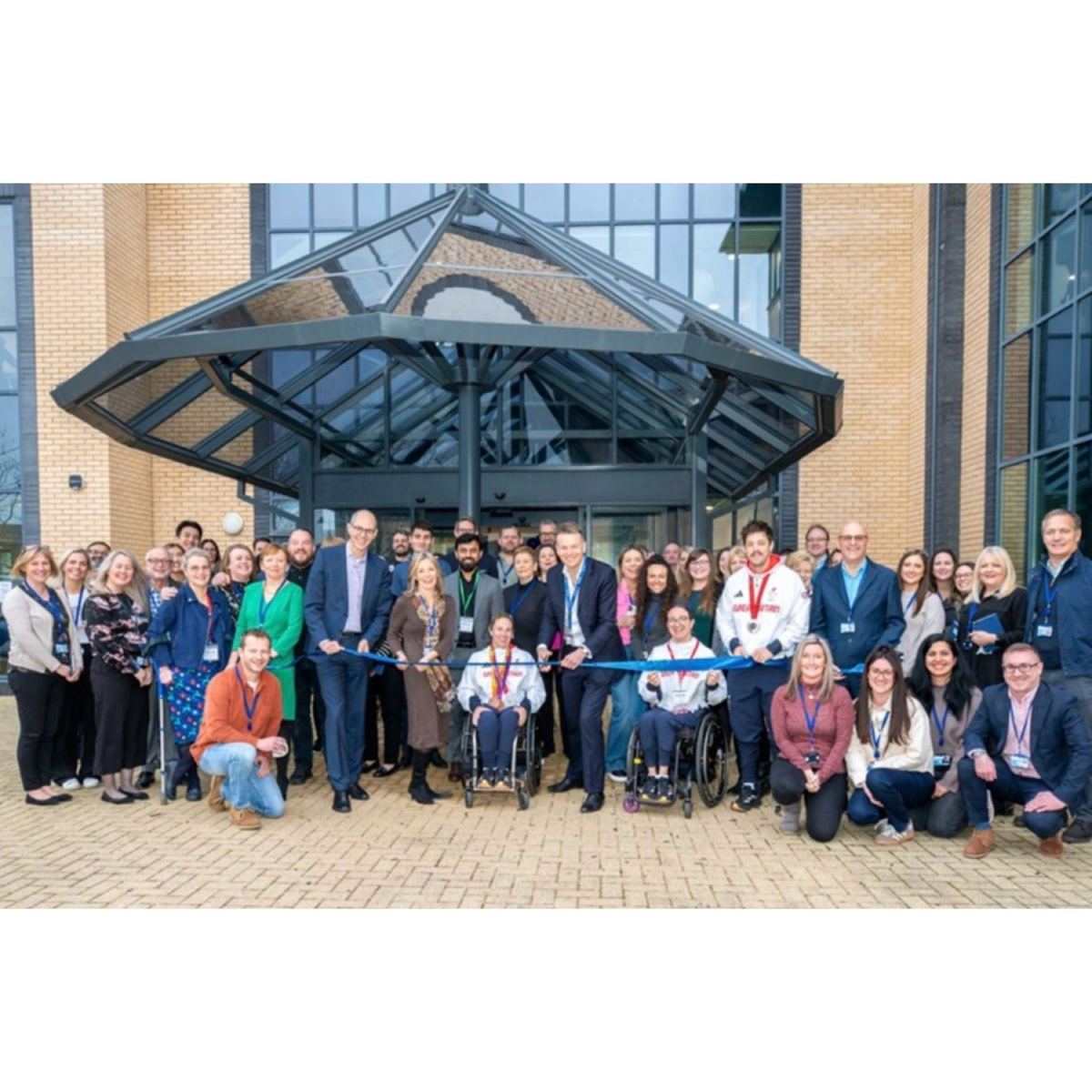 Blaine Hunt at the Allianz Bournemouth office opening, 11 December 2024